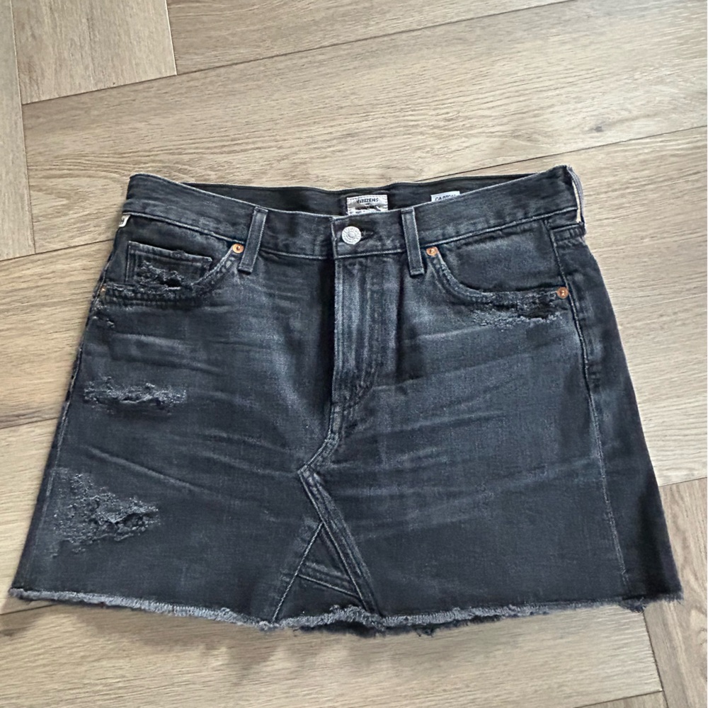 Citizens of Humanity Mini Jean Skirt